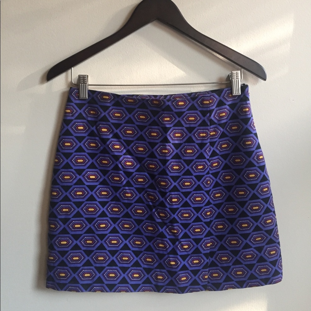 Kate Spade Saturday geometric print mini skirt 4